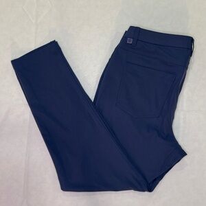 LULULEMON ABC SLIM-FIT 5 POCKET PANT  33 X 32 / GATSBY BLUE